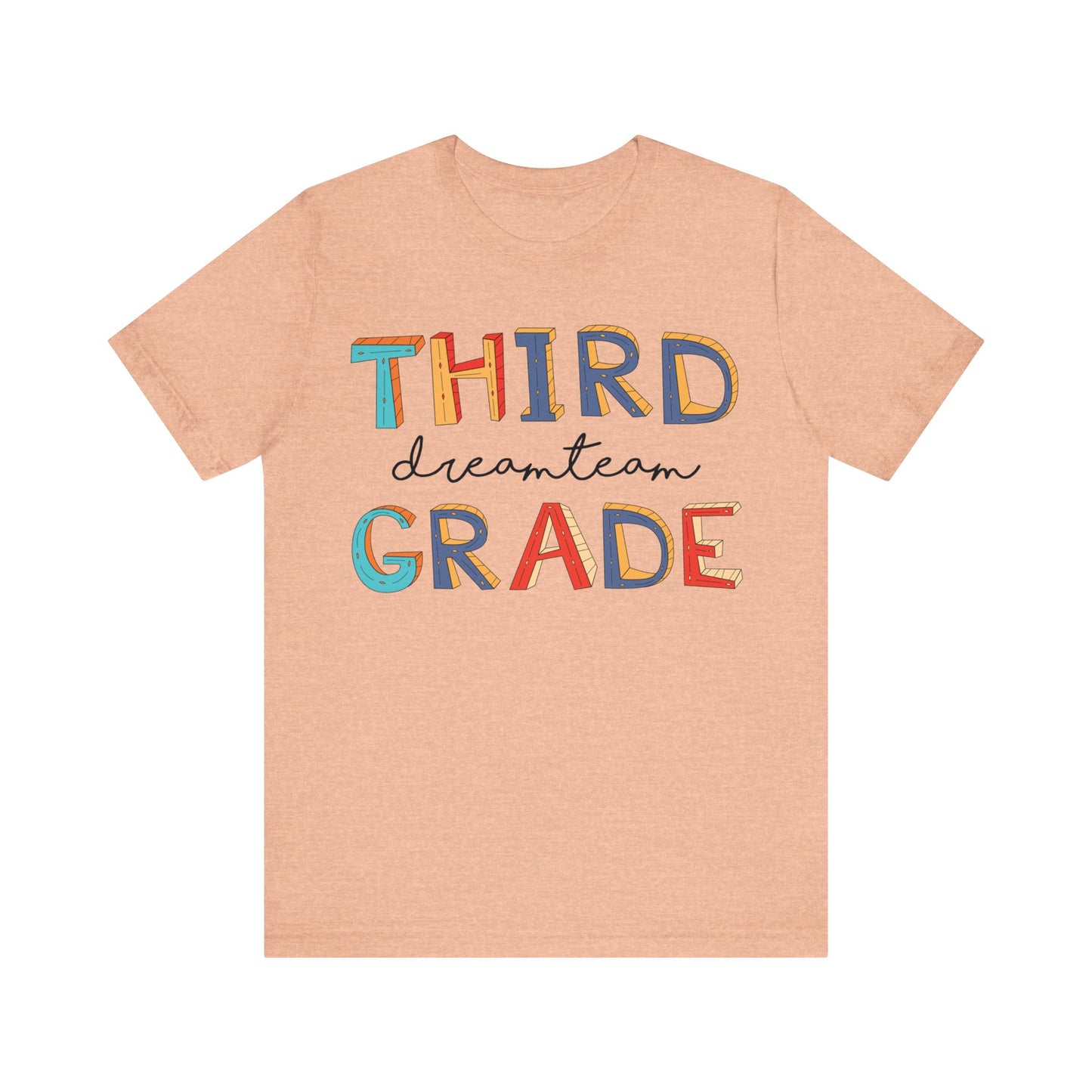 Third Grade Dream Team Shirt, School Shirt, Back To School Shirt, 3rd Grade Shirt, Gift for Teacher, Gift for Student