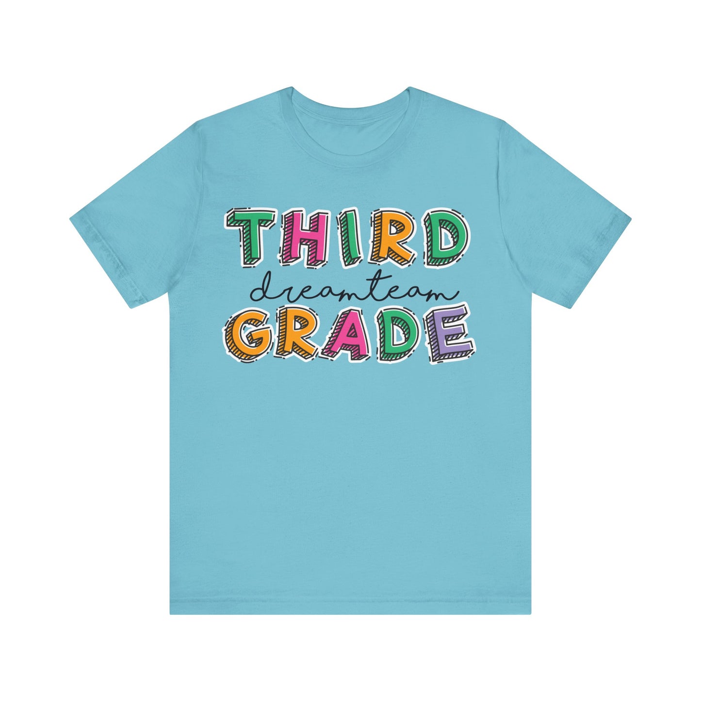 Third Grade Dream Team Shirt, School Shirt, Back To School Shirt, 3rd Grade Shirt, Gift for Teacher, Gift for Student