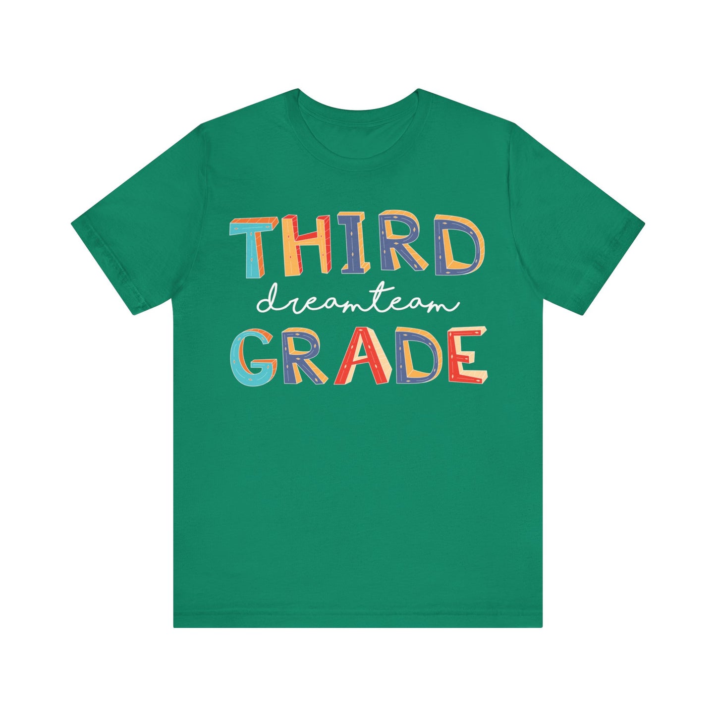 Third Grade Dream Team Shirt, School Shirt, Back To School Shirt, 3rd Grade Shirt, Gift for Teacher, Gift for Student