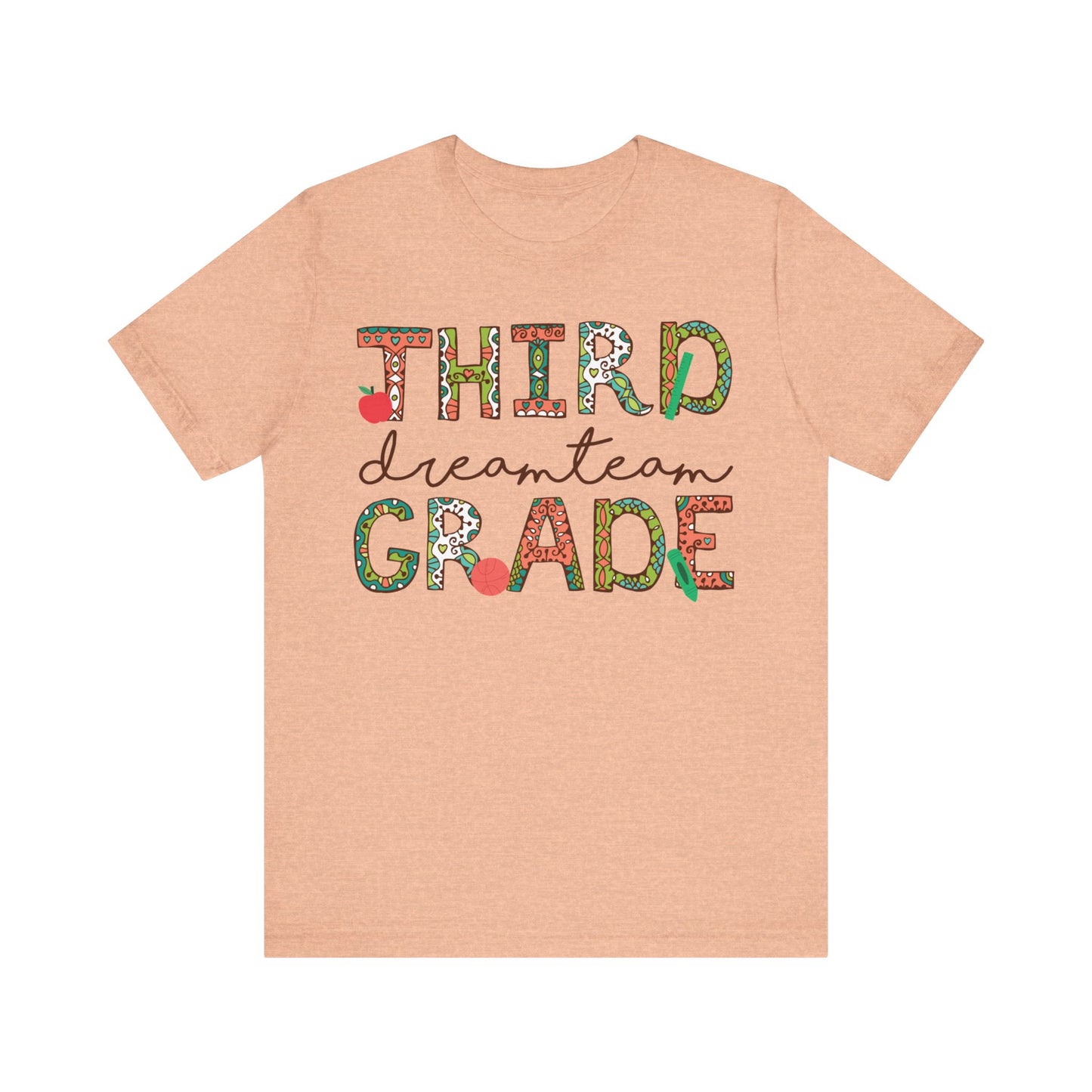 Third Grade Dream Team Shirt, School Shirt, Back To School Shirt, 3rd Grade Shirt, Gift for Teacher, Gift for Student