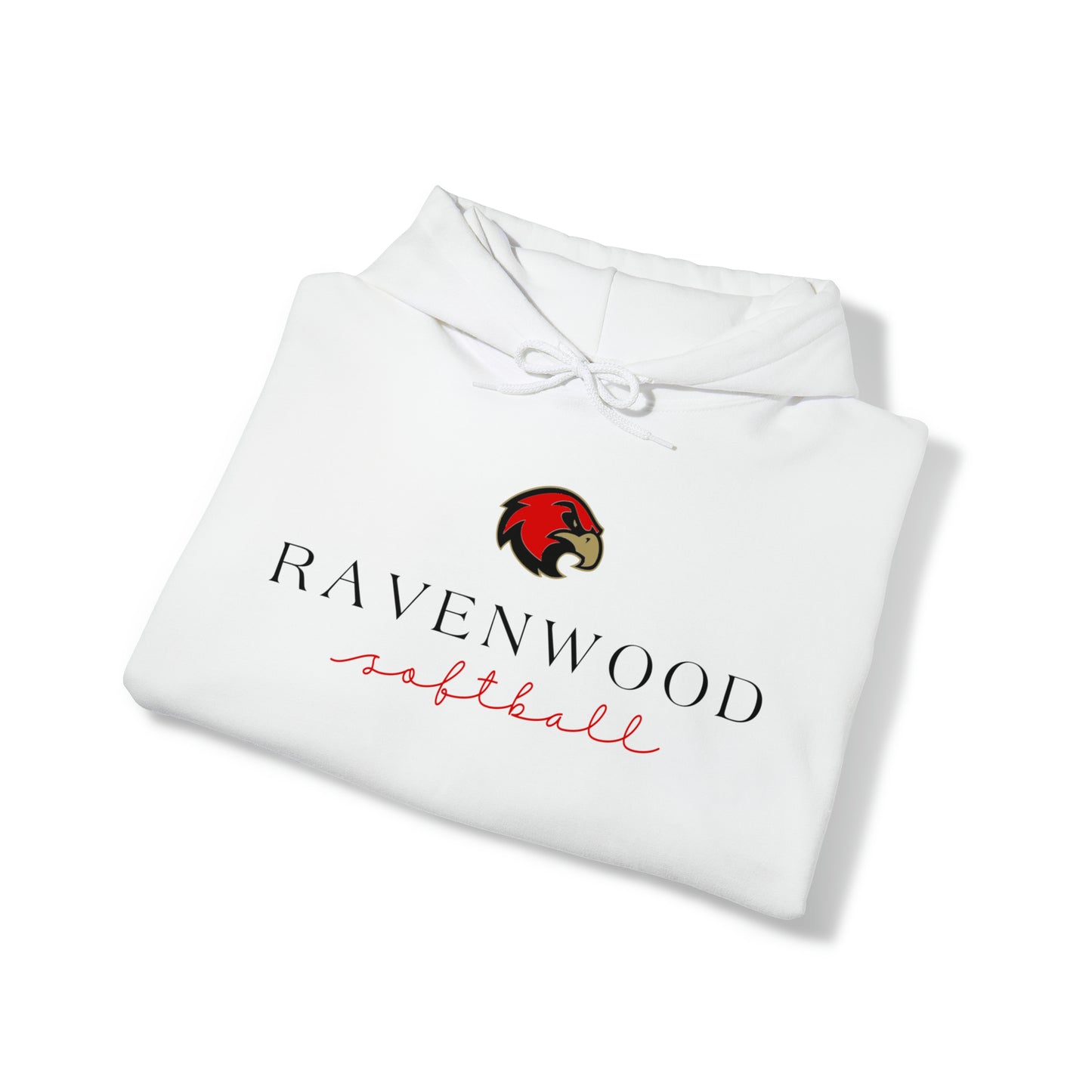 Ravenwood Softball Cursive Hoodie