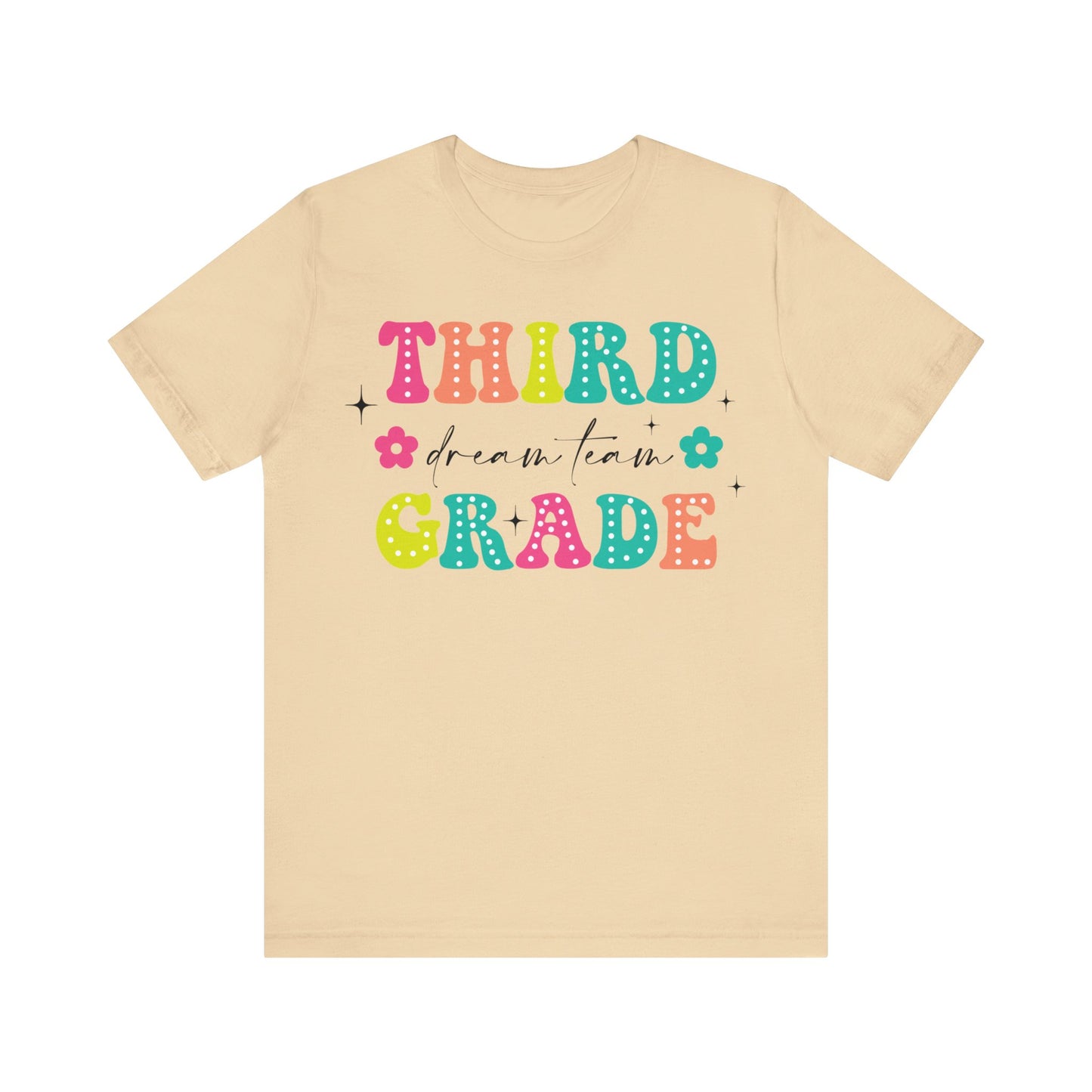 Third Grade Dream Team Shirt, School Shirt, Back To School Shirt, 3rd Grade Shirt, Gift for Teacher, Gift for Student