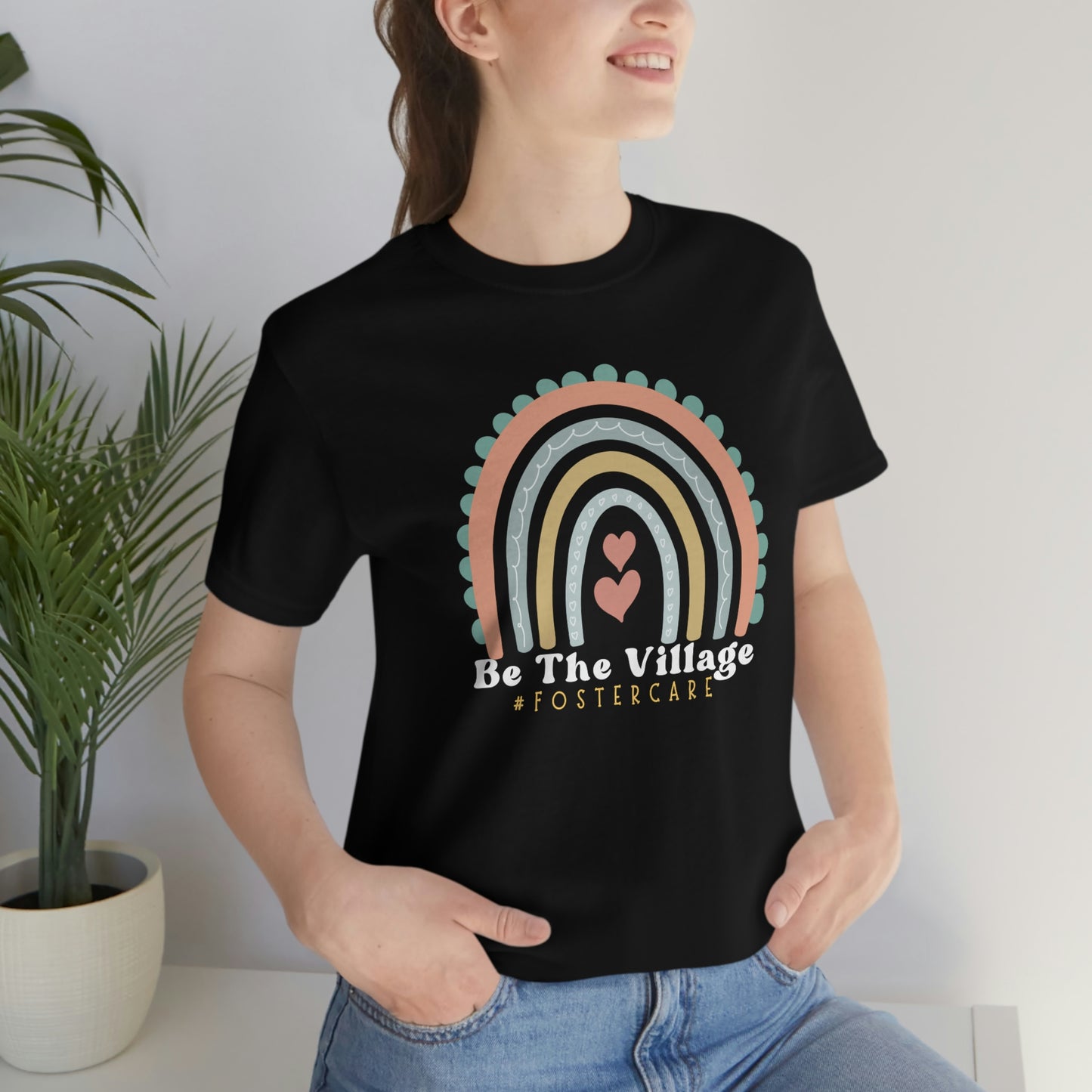 Be The Village Foster Care Love Wins Shirt