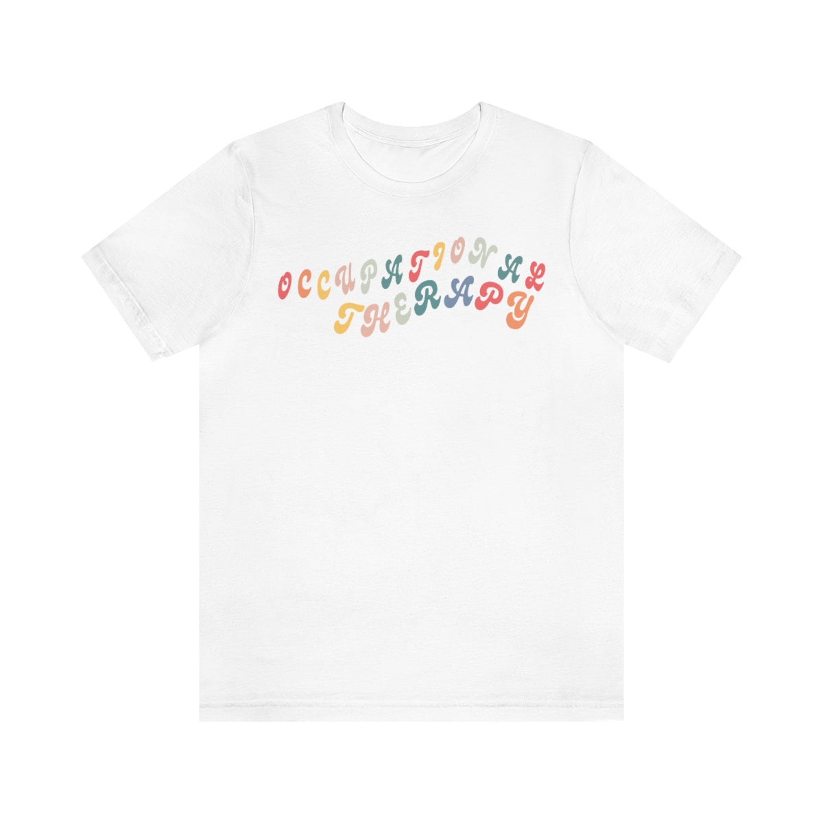 Groovy Occupational Therapy OT Therapist Shirt Graphic Tee Unisex