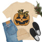 Pumpkin Face Shirt, Smiling Pumpkin Face, Women's Halloween Shirt, Cute Pumpkin Face Shirt, Halloween Party Shirt, Halloween Gift for Moms