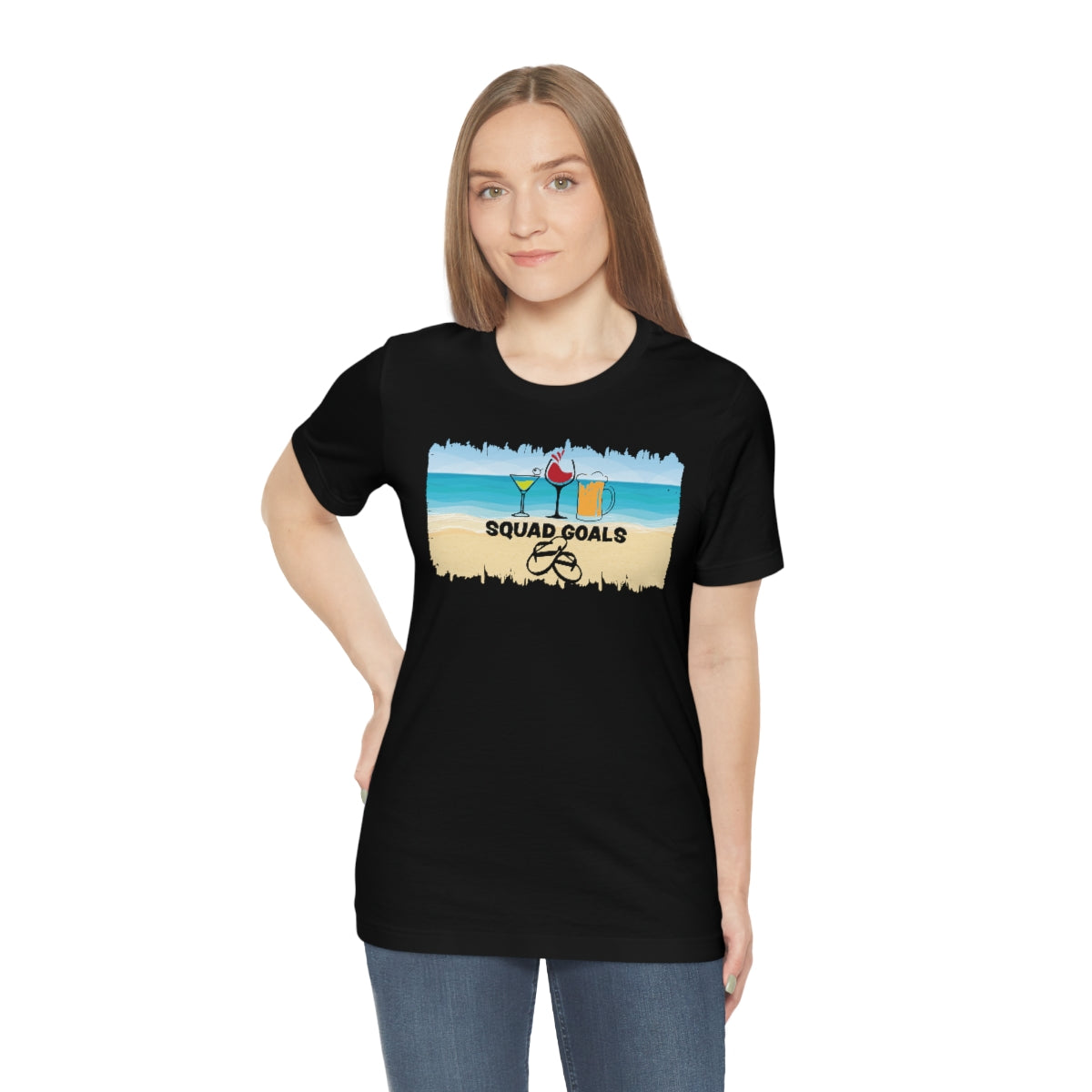 Squad Goals Beach Shirt