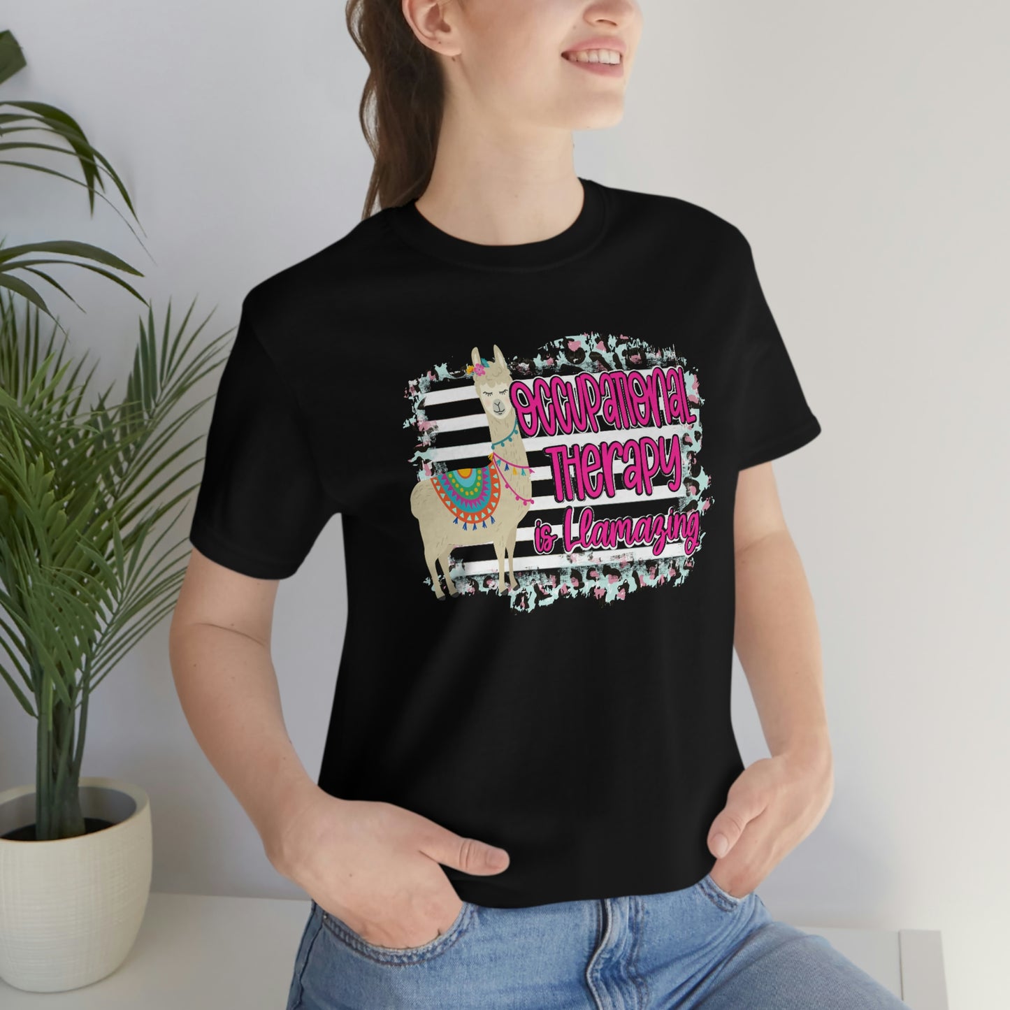 Occupational Therapy is Llamazing Cute Funny Shirt - Career, OT Therapist