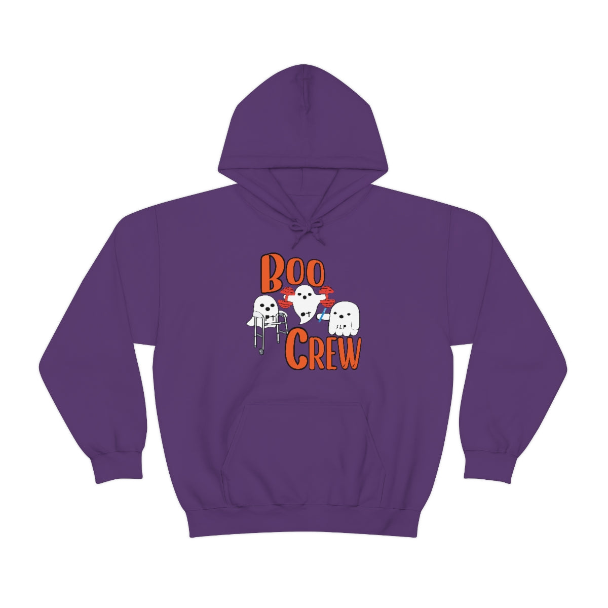 Boo Crew Halloween Hoodie Unisex Heavy Blend™ Hooded Sweatshirt