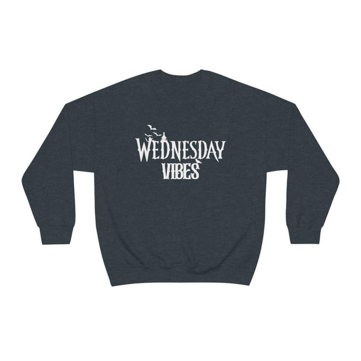 Wednesday Vibes Addams Crewneck Sweatshirt