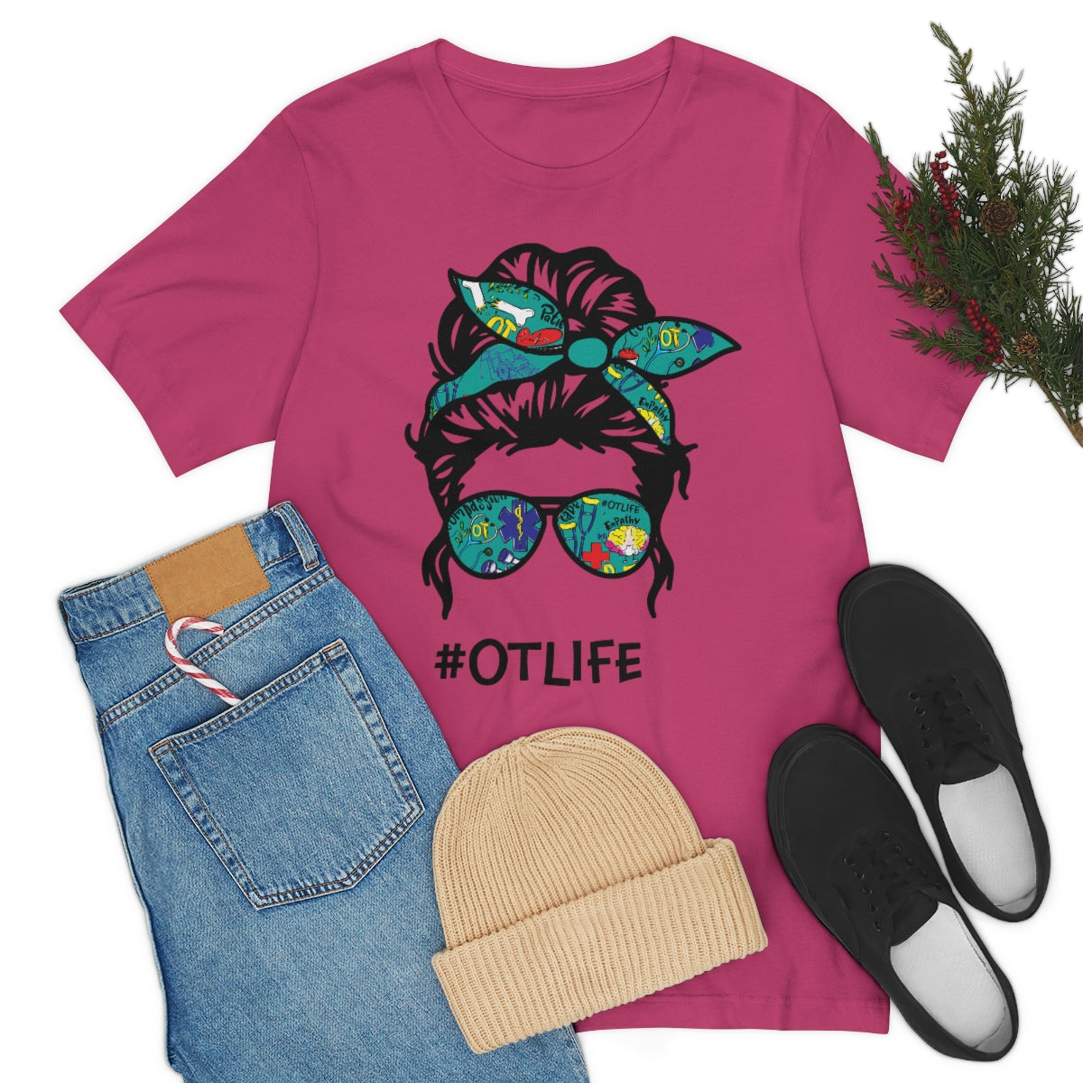 OT Life Occupational Therapy Shirt Graphic Tee