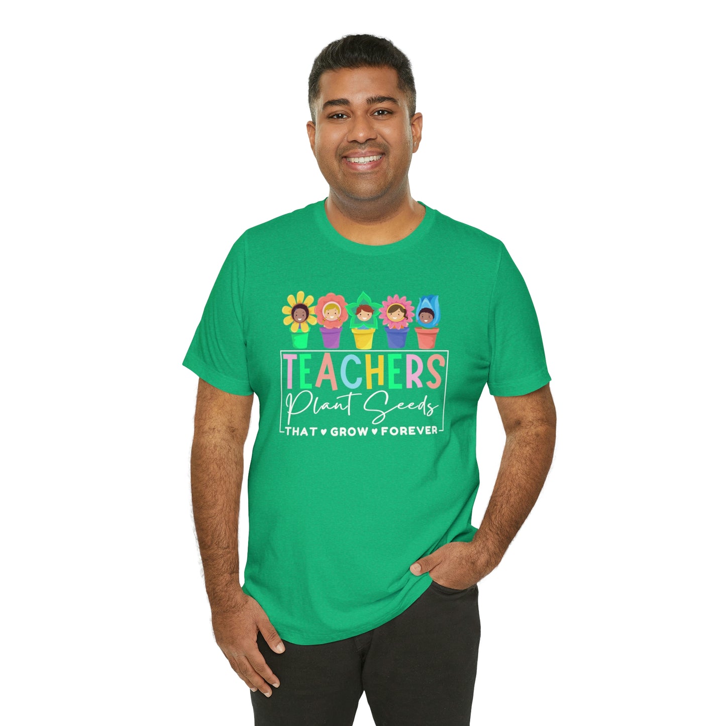 Teachers Plant Seeds That Grow Forever Shirt, Back To School Shirt, Teacher Shirt, Teacher Appreciation, Floral Teacher Shirt, Teacher Gift