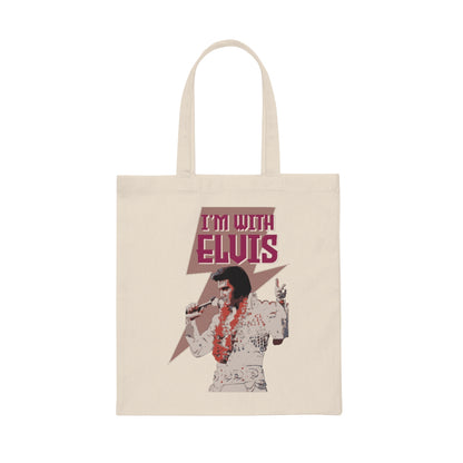 Elvis Presley Canvas Tote Bag
