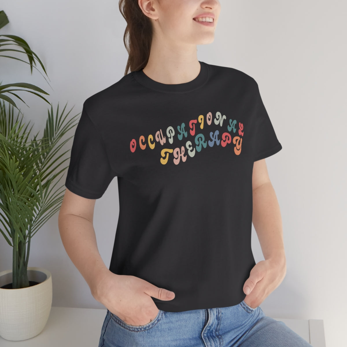 Groovy Occupational Therapy OT Therapist Shirt Graphic Tee Unisex