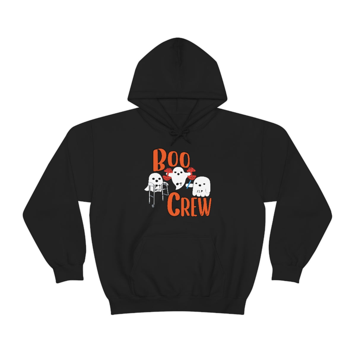 Boo Crew Halloween Hoodie Unisex Heavy Blend™ Hooded Sweatshirt