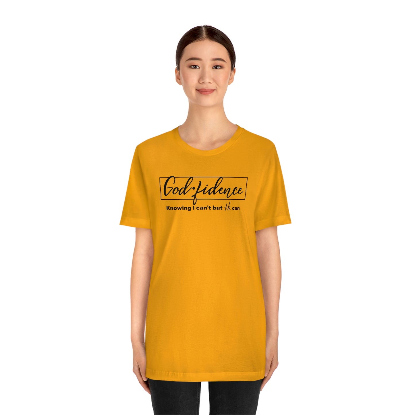 Godfidence, Christian Shirt, Jesus Shirt, Religious Shirt, Faith Shirt, Spiritual Shirt, God Fidence, Faith in God, Trust God, Church Shirt