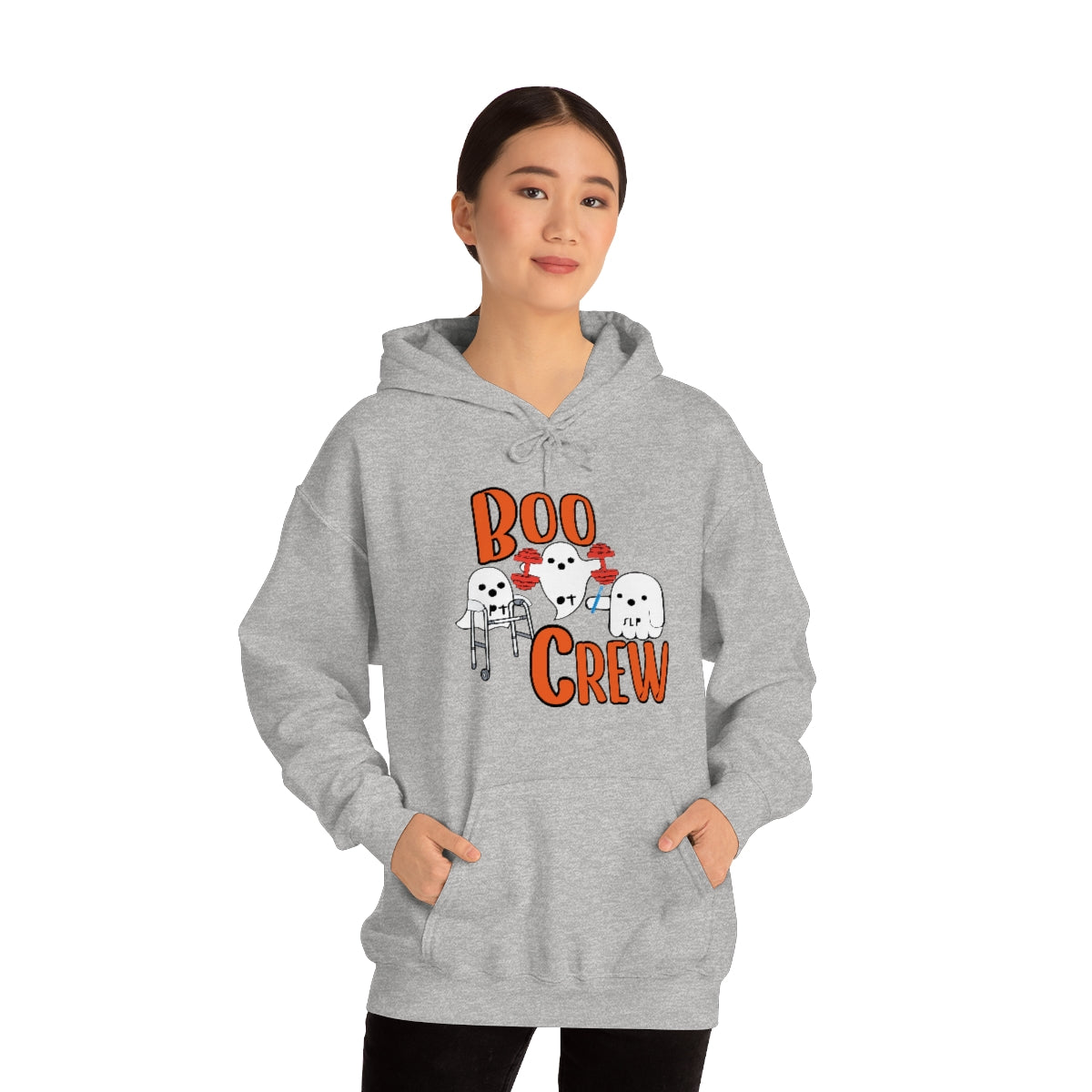 Boo Crew Halloween Hoodie Unisex Heavy Blend™ Hooded Sweatshirt