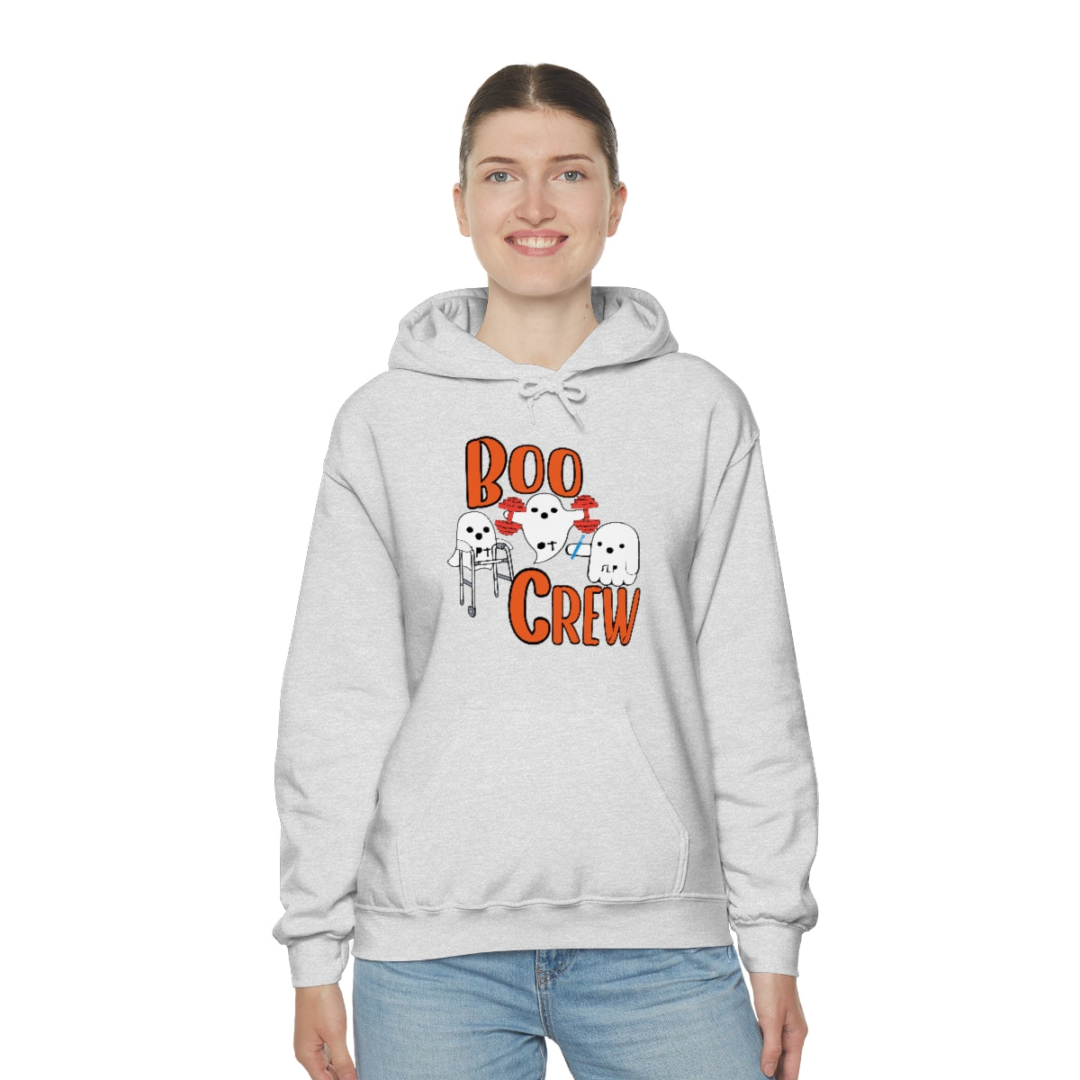 Boo Crew Halloween Hoodie Unisex Heavy Blend™ Hooded Sweatshirt