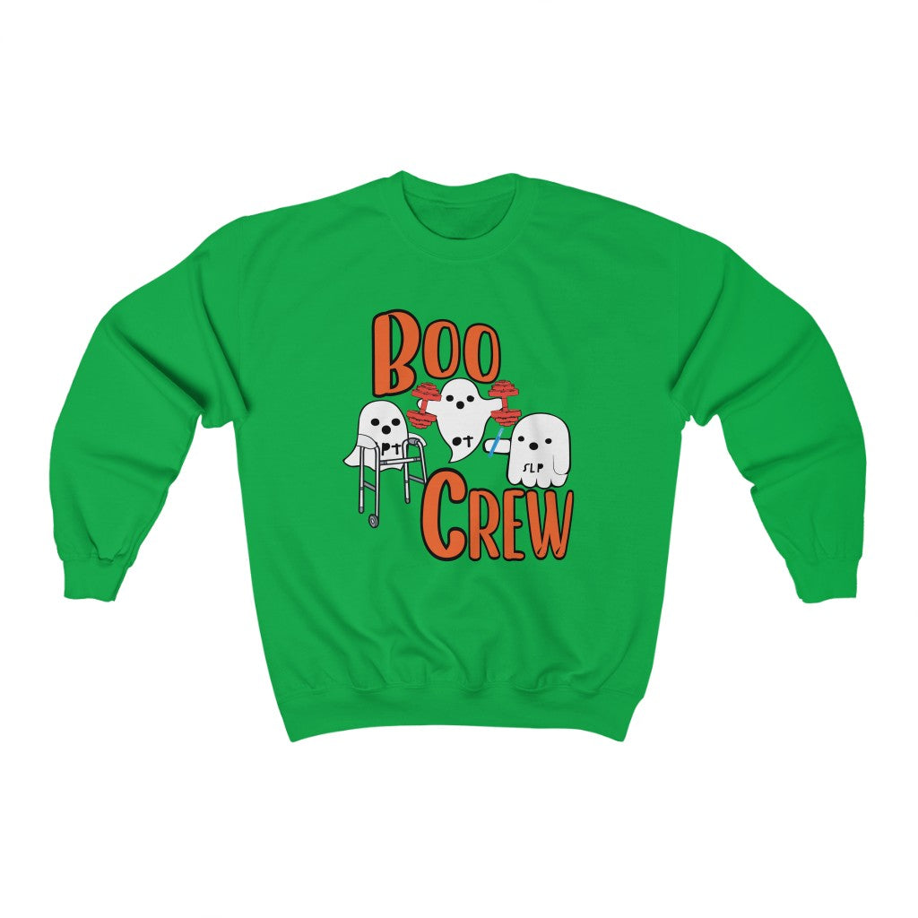 Halloween BOO CREW Pullover Sweatshirt Crewneck Unisex Heavy Blend™