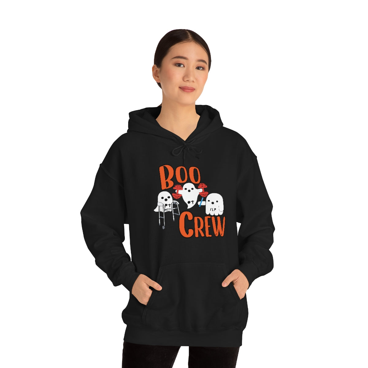 Boo Crew Halloween Hoodie Unisex Heavy Blend™ Hooded Sweatshirt