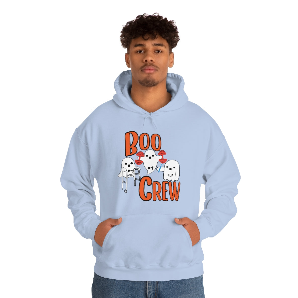 Boo Crew Halloween Hoodie Unisex Heavy Blend™ Hooded Sweatshirt