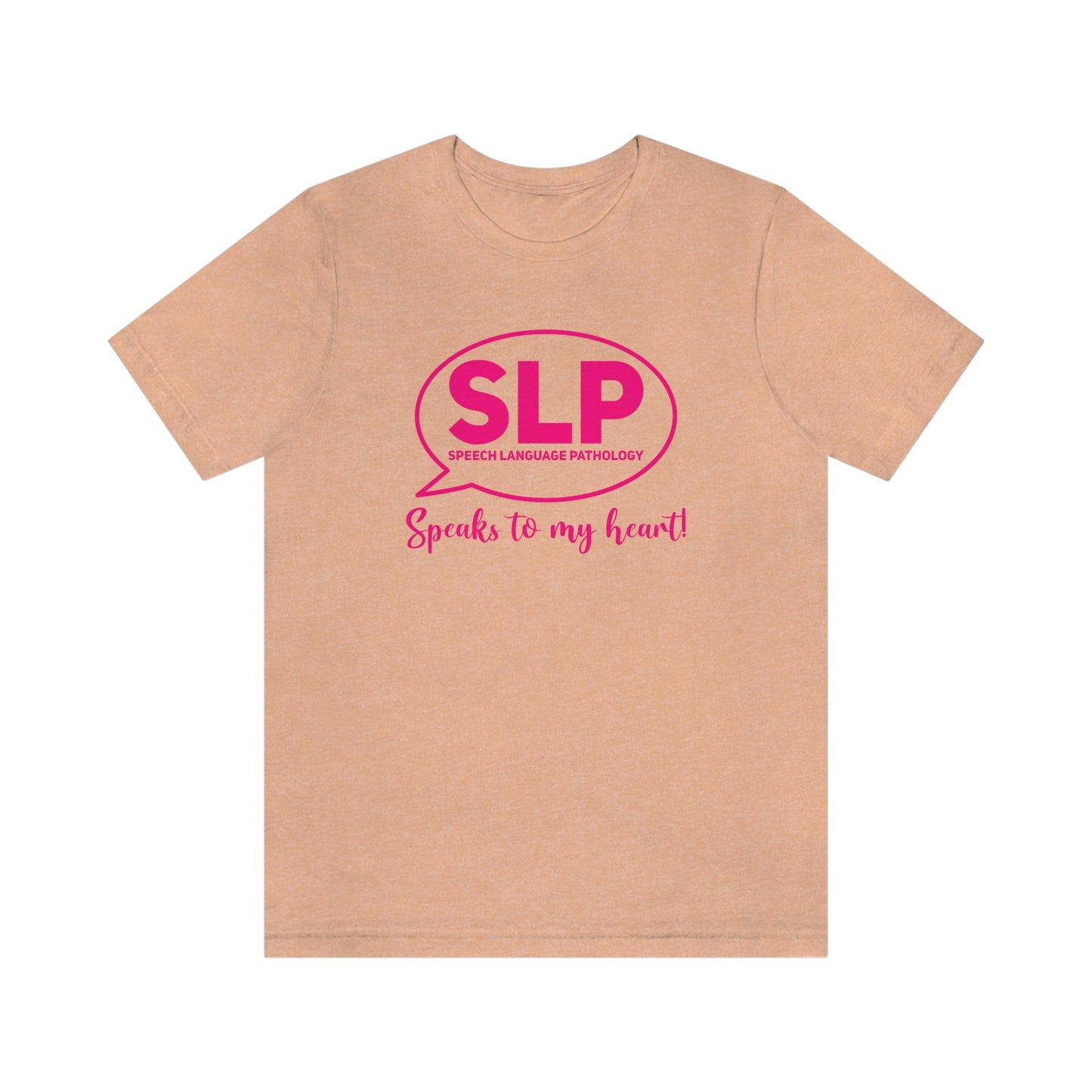 SLP Valentine's Day Shirt Speech Language Pathology Speaks To My Heart