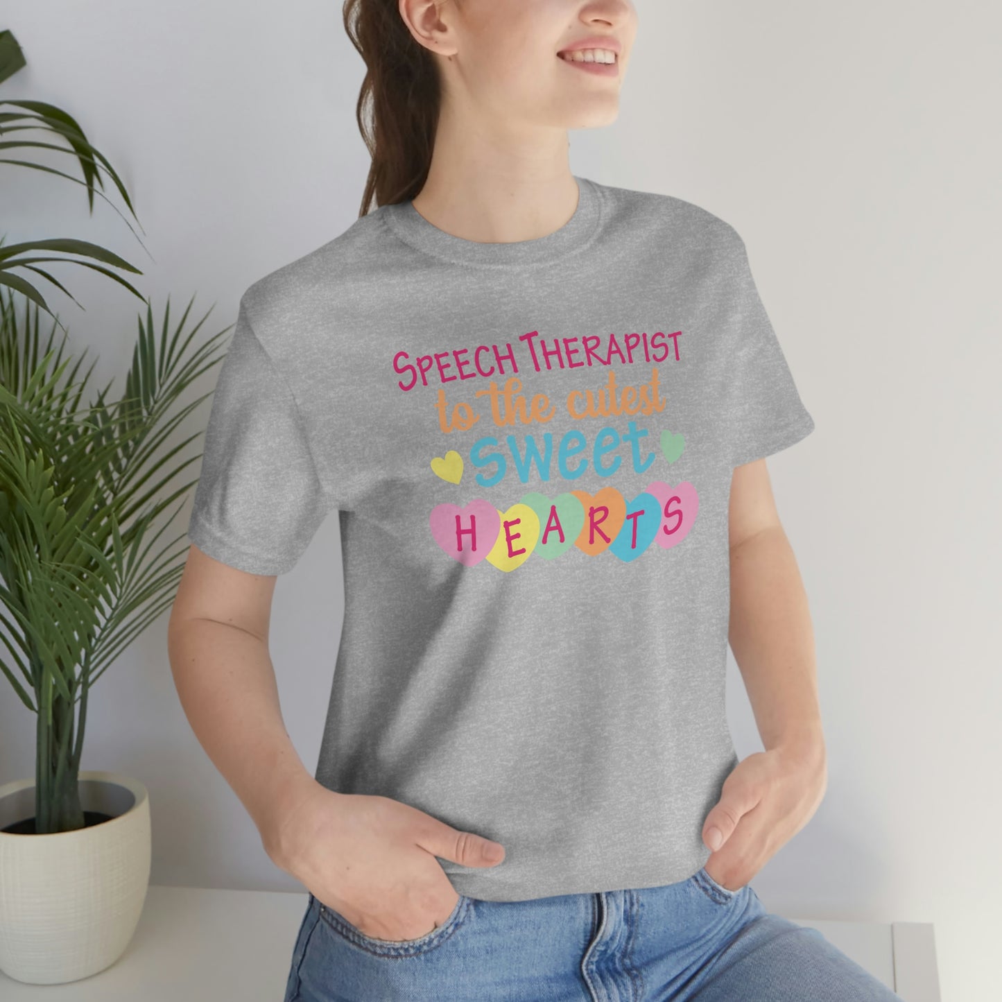 SLP Valentine's Day Shirt Speech Therapist To The Cutest Sweet Hearts