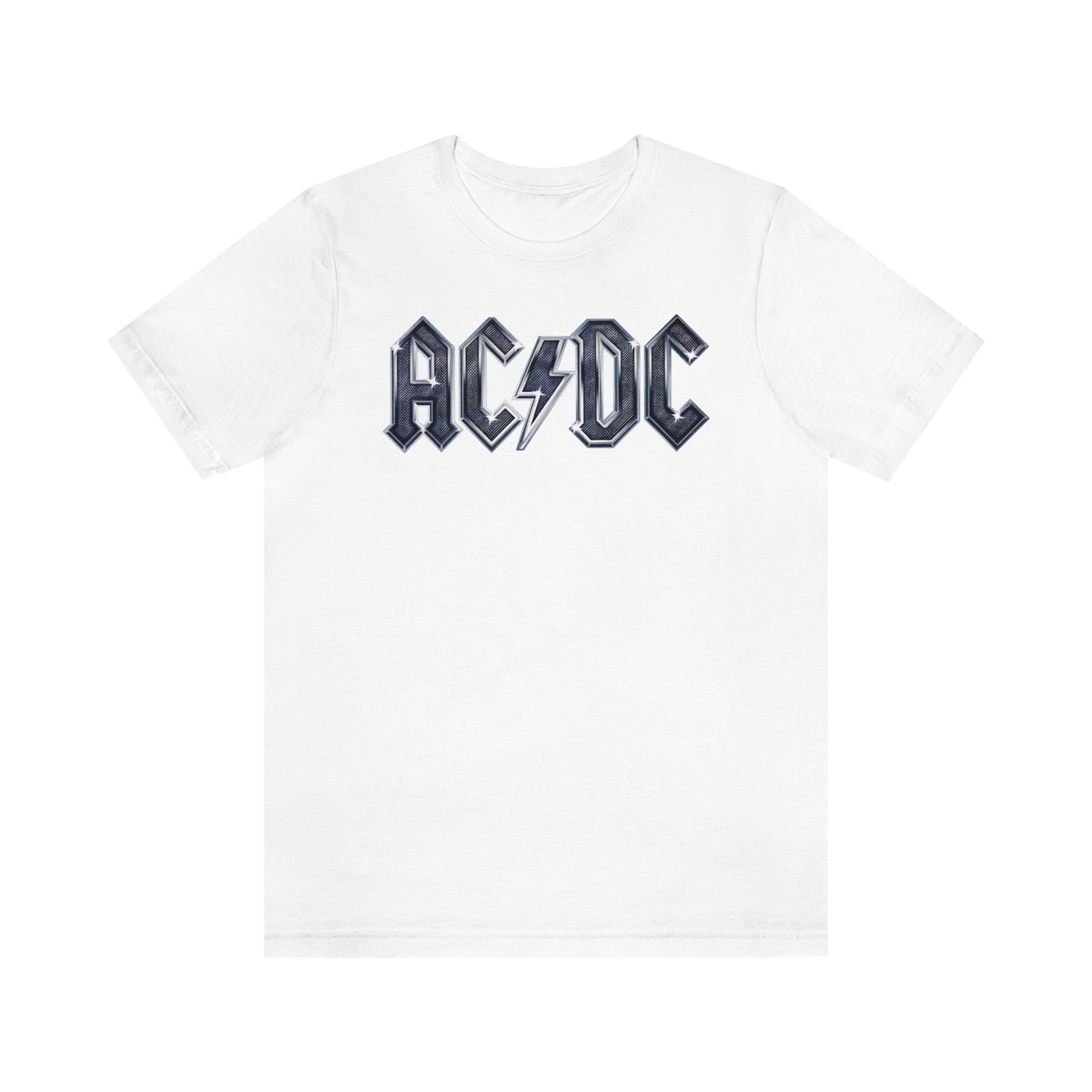 AC-DC Back In Black Album Adult Shirt, ACDC Neon Highway To Hell Rock and Roll Music Shirt