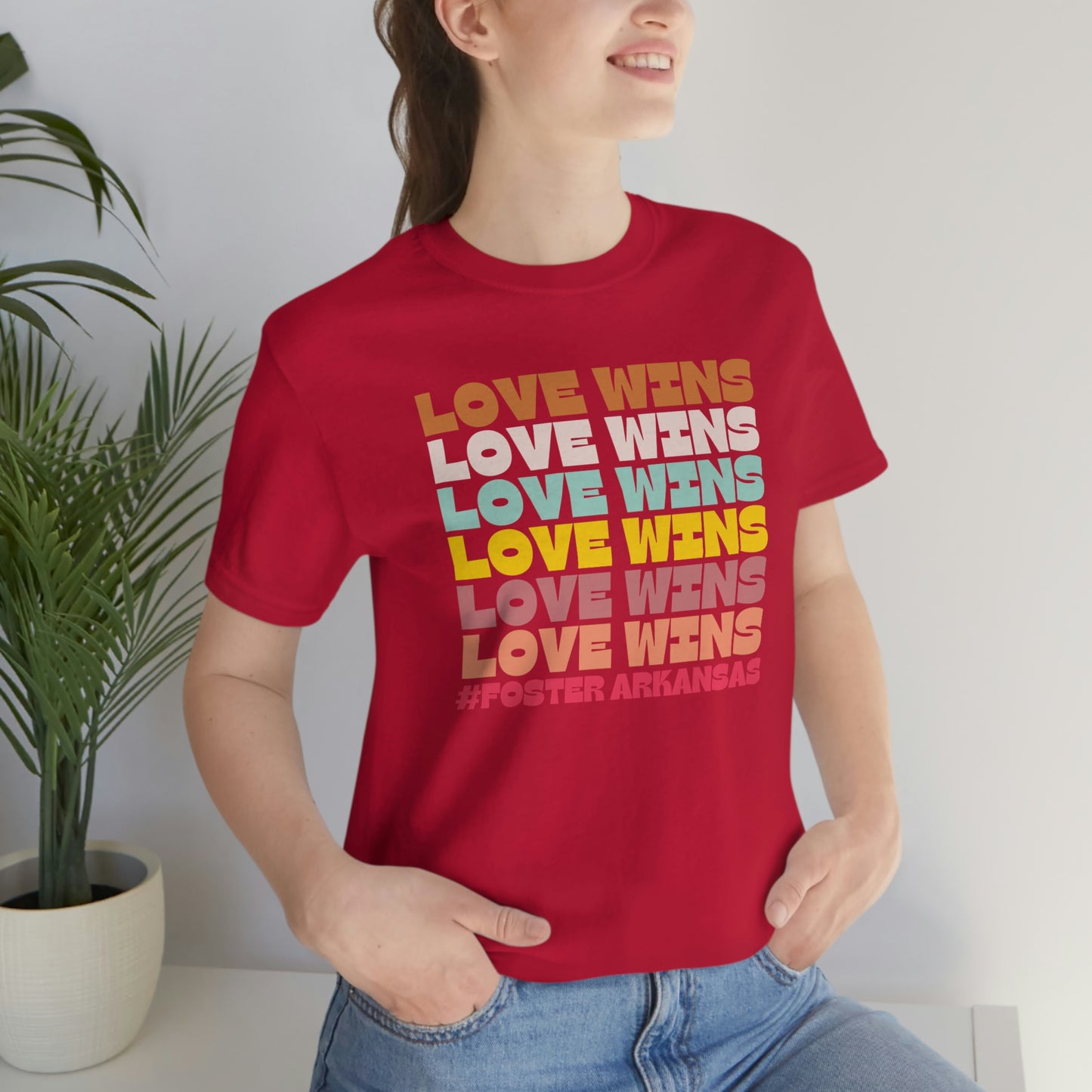 Love Wins Repeat #Foster Arkansas Shirt