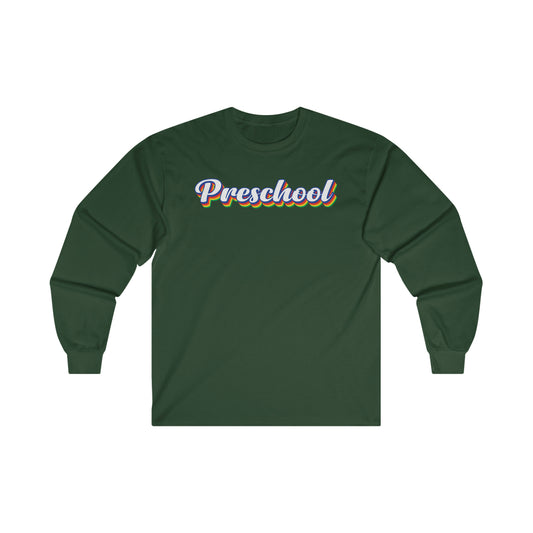 Preschool Full Potential Ultra Cotton Long Sleeve Tee - Gildan