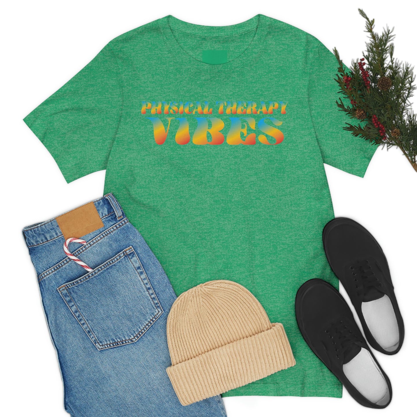 Physical Therapy Vibes Retro Shirt PT PTA Therapist