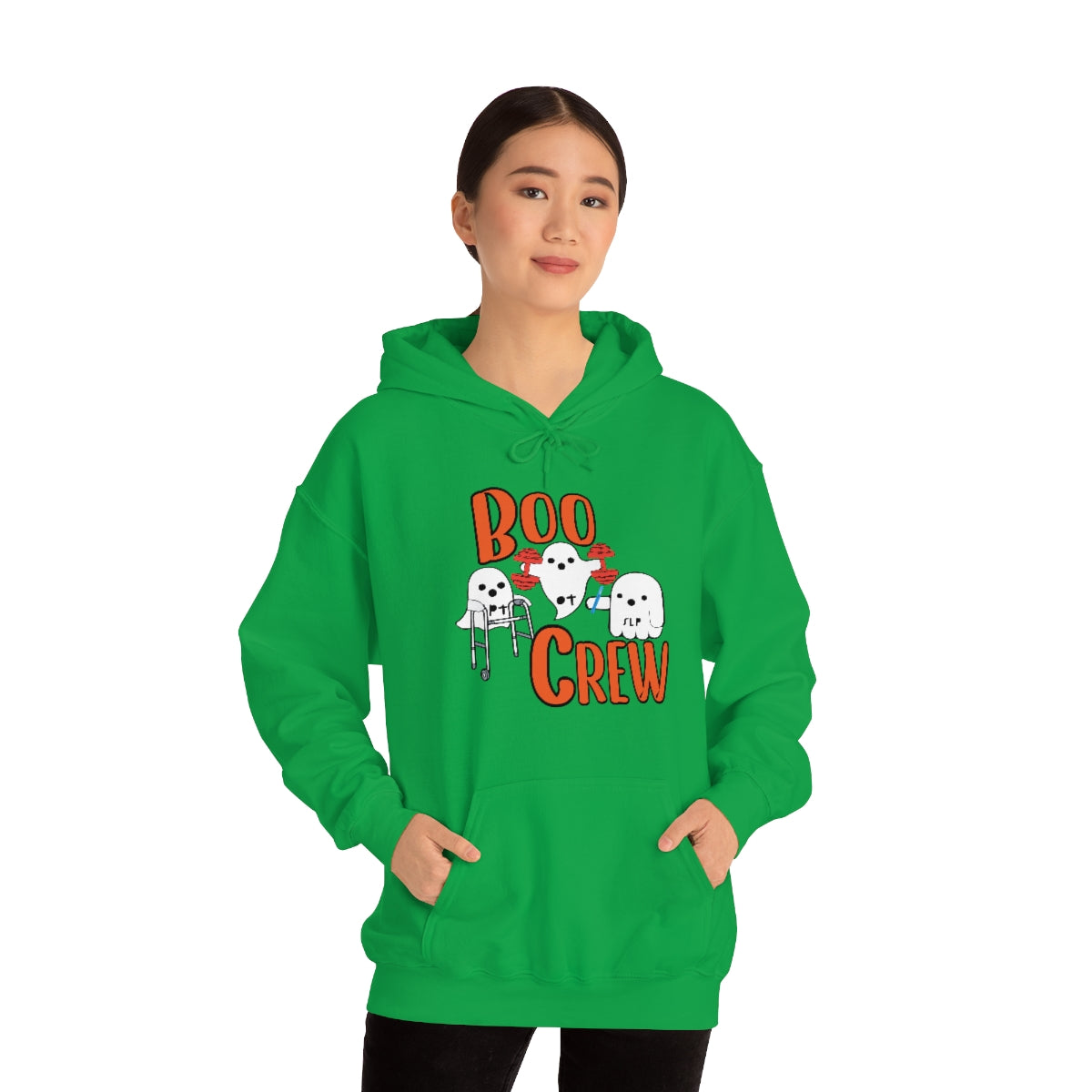 Boo Crew Halloween Hoodie Unisex Heavy Blend™ Hooded Sweatshirt