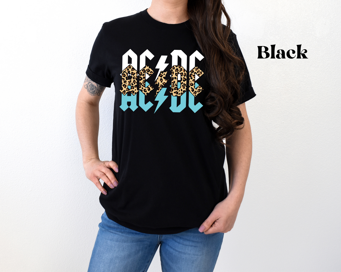 AC DC Rock Band Shirt Unisex Jersey Short Sleeve Tee