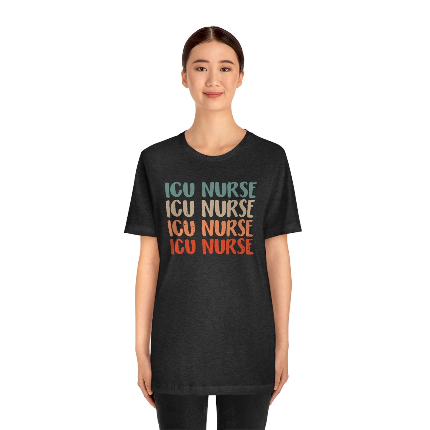 Intensive Care Unit Nurse Shirt, ICU Nurse Shirt, ICU Nurse Floral Shirt, Nurse Gift, Nurse Life Shirt, Future Nurse, Nurse Graduation Shirt