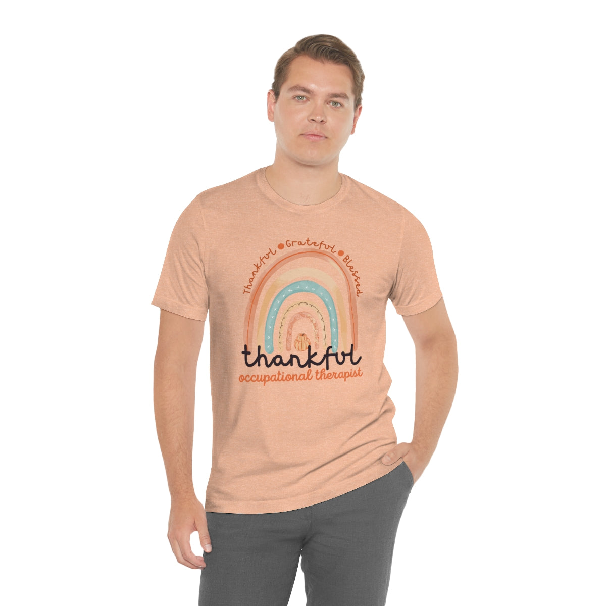 Thankful Occupational therapist OT Fall Thanksgiving Shirt