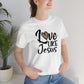 Love Like Jesus Shirt, Jesus Shirt, Christian T-Shirt, Religious Gifts, Bible Verse Shirt, Motivational Christian Shirt, Jesus Tee