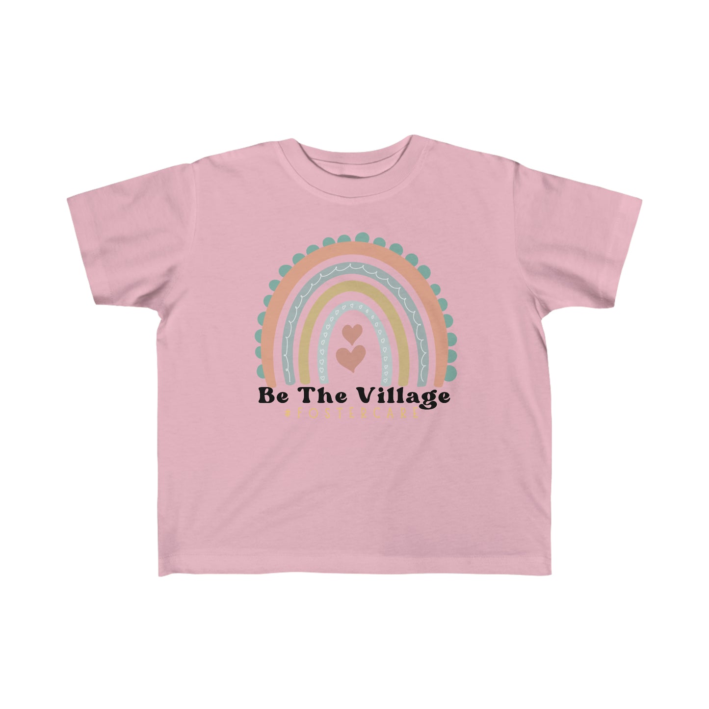 Be The Village Foster Care Love Wins Kid's Fine Jersey Tee