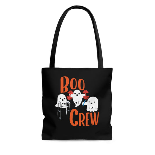 BOO CREW Halloween Tote Bag AOP