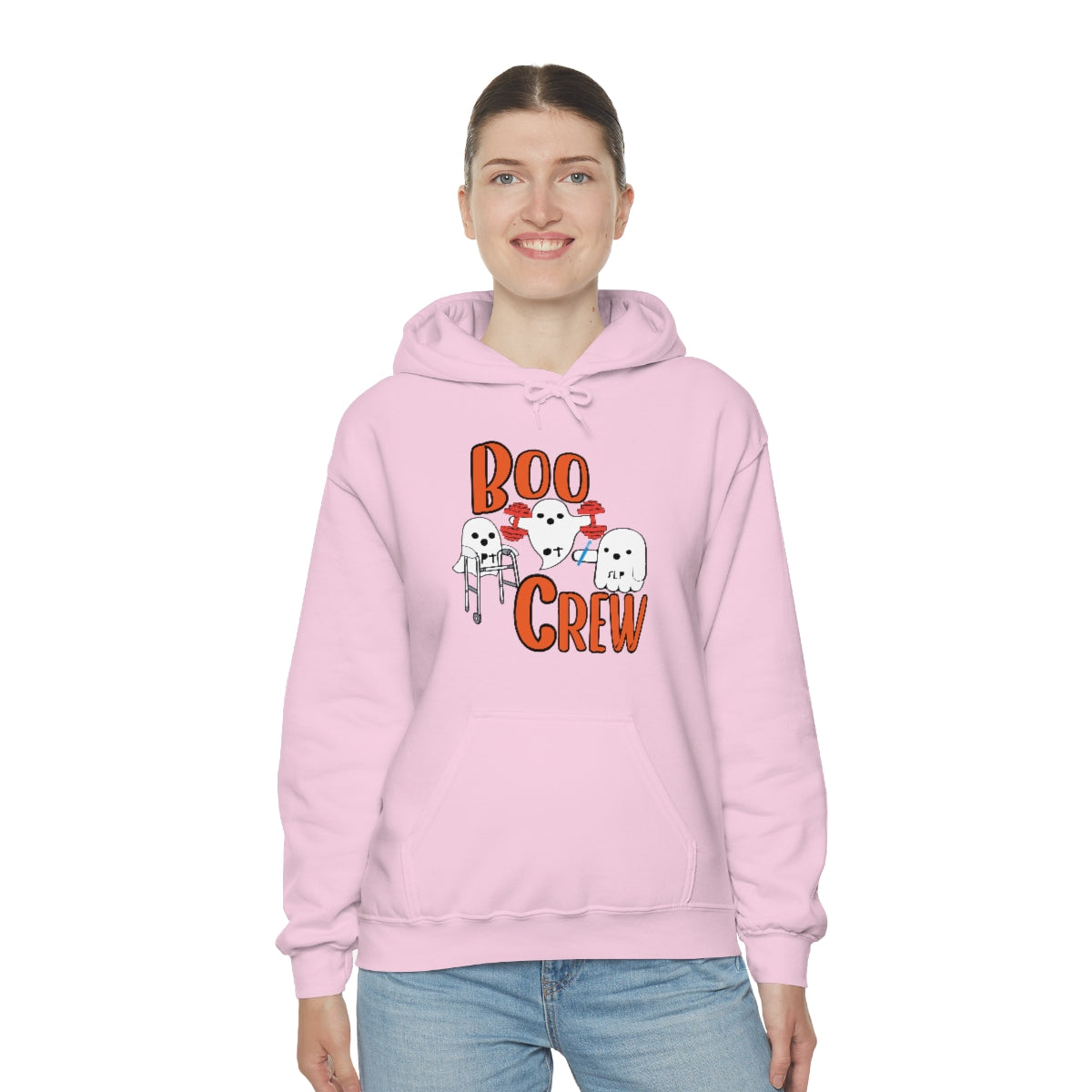 Boo Crew Halloween Hoodie Unisex Heavy Blend™ Hooded Sweatshirt