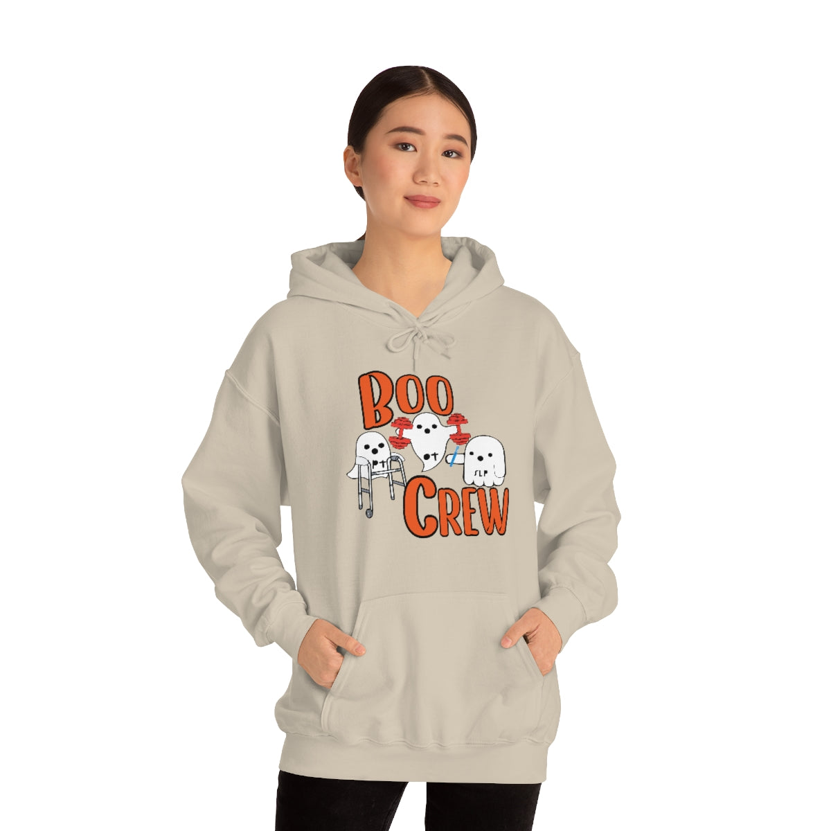 Boo Crew Halloween Hoodie Unisex Heavy Blend™ Hooded Sweatshirt