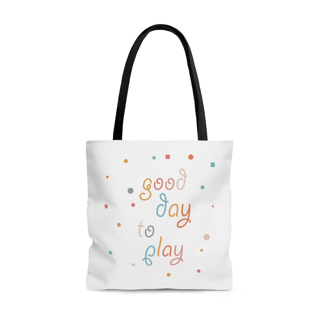 Good Day To Play Tote Bag OT PT ST SLP Occupational Speech Therapy