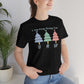 A Very Merry Therapy Team OT PT SLP Christmas Shirt Black Color