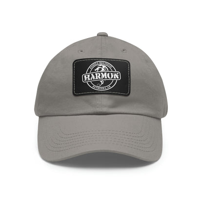 Harmon Dad Hat with Leather Patch