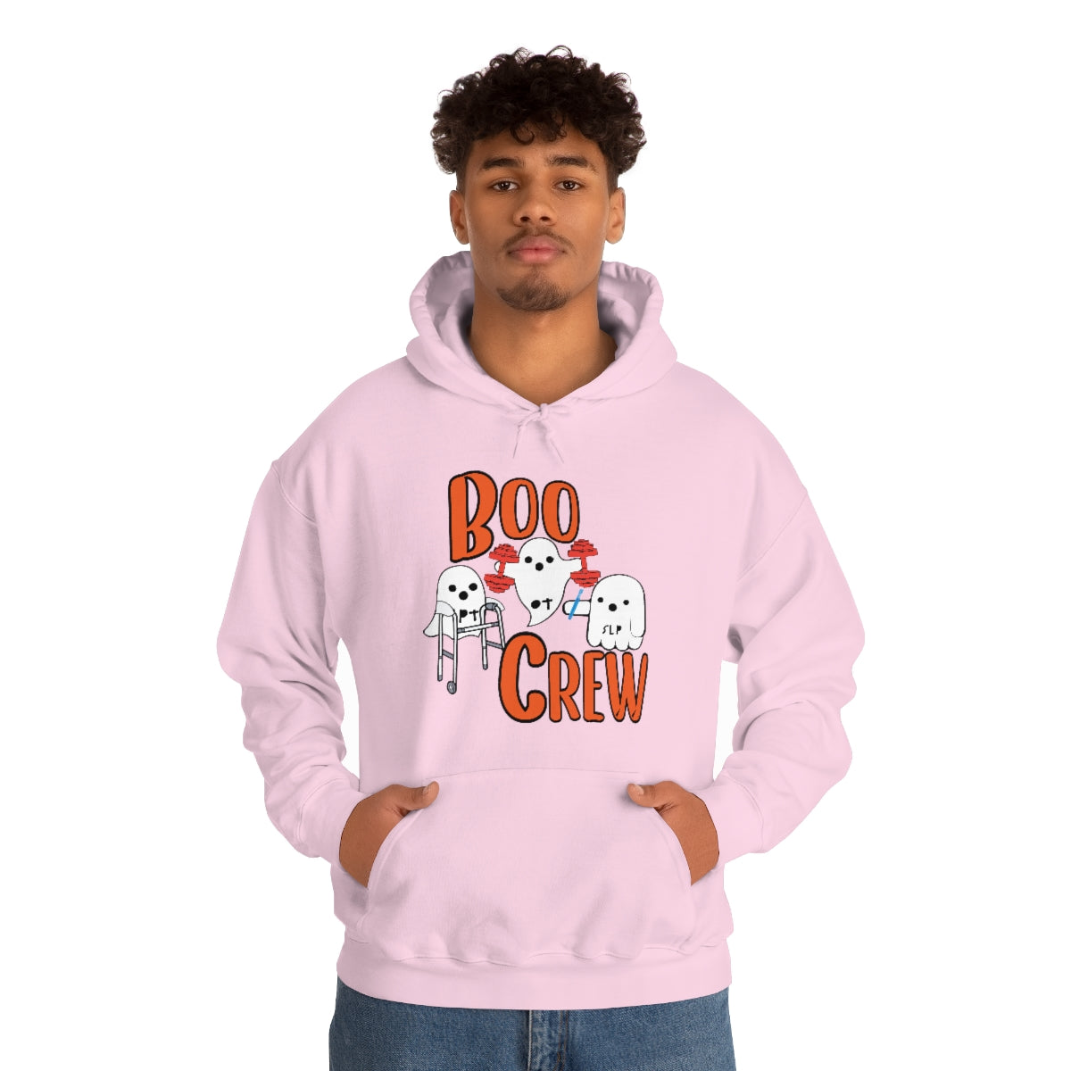 Boo Crew Halloween Hoodie Unisex Heavy Blend™ Hooded Sweatshirt