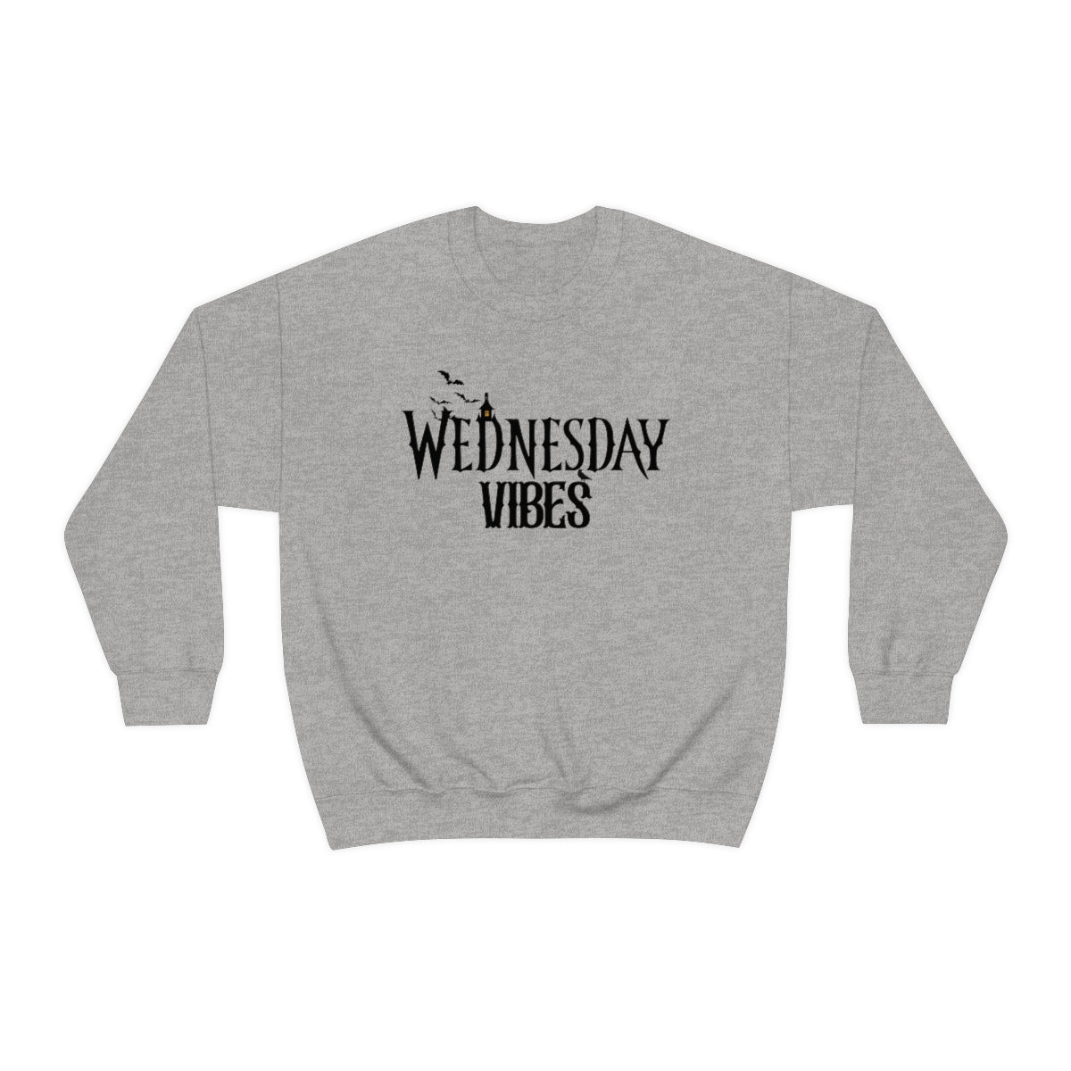 Wednesday Vibes Addams Crewneck Sweatshirt