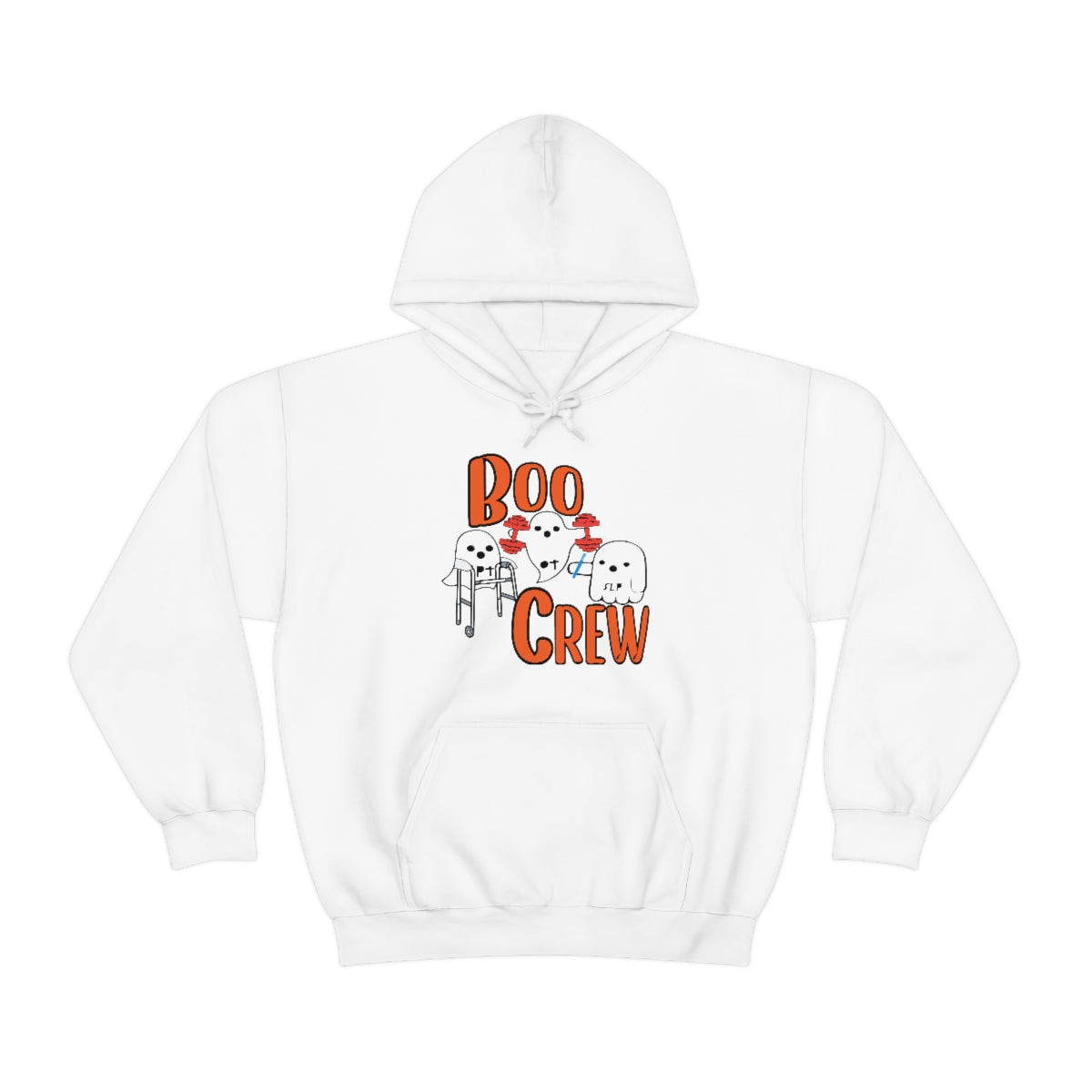 Boo Crew Halloween Hoodie Unisex Heavy Blend™ Hooded Sweatshirt