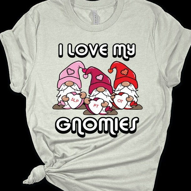 Gnome Squad SLP OT PT Christmas Team Occupational Therapist Women's Plus  Size T-Shirt