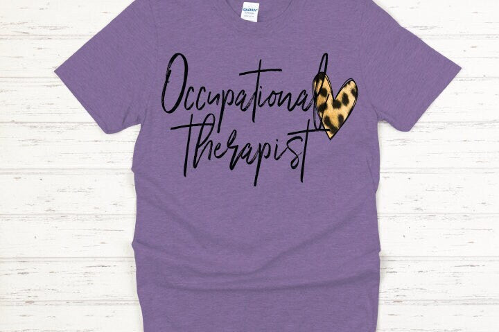 Occupational Therapy Shirt, Therapy Shirt, gift for therapist, OT, PT, slp, cota, pta, tops and tees, women's shirts, rehab team